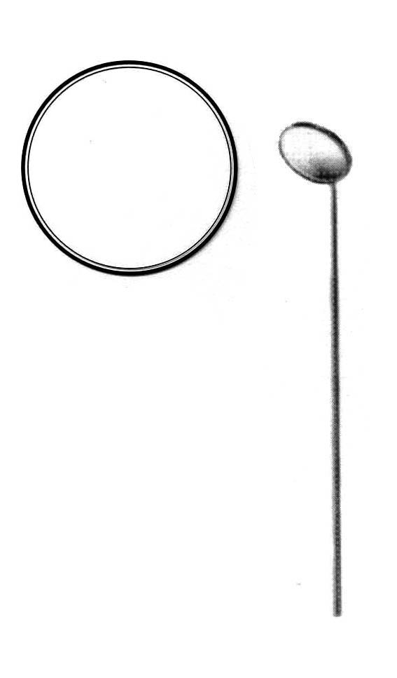 LARİNKS AYNASI 12CM ÇAP  26MM